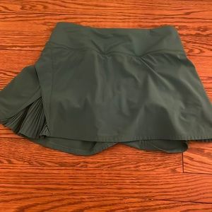 Teal lulu lemon tennis skirt